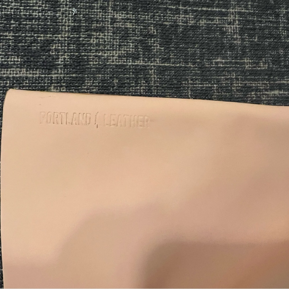 Portland Leather Goods Beige Tote Bag - Chic Everyday Shoulder Bag - Picture 6 of 12